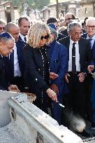 Funeral Of French Journalist Jean-Pierre Elkabbach - Paris