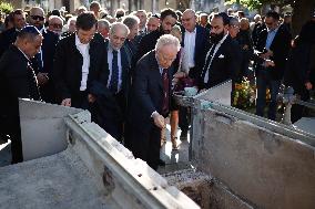 Funeral Of French Journalist Jean-Pierre Elkabbach - Paris