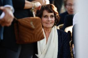 Funeral Of French Journalist Jean-Pierre Elkabbach - Paris