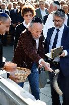 Funeral Of French Journalist Jean-Pierre Elkabbach - Paris