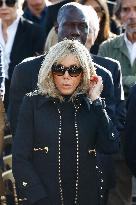 Funeral Of French Journalist Jean-Pierre Elkabbach - Paris