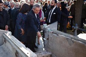 Funeral Of French Journalist Jean-Pierre Elkabbach - Paris