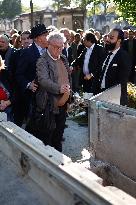 Funeral Of French Journalist Jean-Pierre Elkabbach - Paris