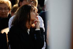 Funeral Of French Journalist Jean-Pierre Elkabbach - Paris