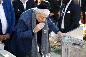 Funeral Of French Journalist Jean-Pierre Elkabbach - Paris