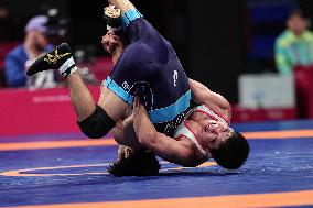 (SP)CHINA-HANGZHOU-ASIAN GAMES-WRESTLING(CN)