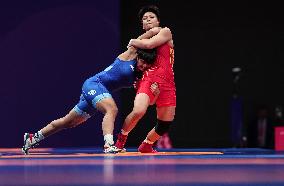 (SP)CHINA-HANGZHOU-ASIAN GAMES-WRESTLING(CN)