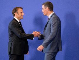 Macron At EPC Summit - Granada