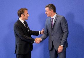 Macron At EPC Summit - Granada