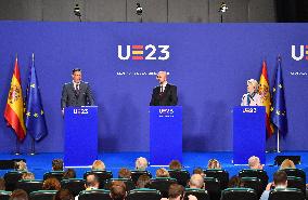 SPAIN-GRANADA-EU-LEADERS-INFORMAL SUMMIT-CONCLUDING