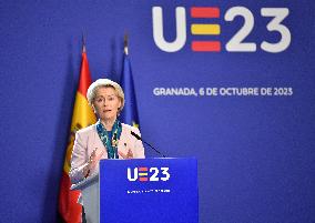 SPAIN-GRANADA-EU-LEADERS-INFORMAL SUMMIT-CONCLUDING