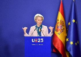 SPAIN-GRANADA-EU-LEADERS-INFORMAL SUMMIT-CONCLUDING