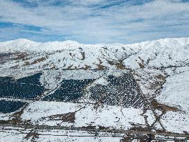 Snow-covered Photovoltaic Power Generation in Qilian