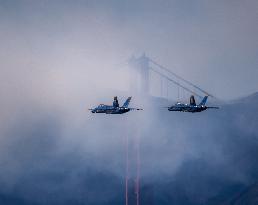 U.S.-SAN FRANCISCO-FLEET WEEK-PERFORMANCE