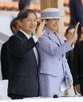 Japan emperor, empress at National Sports Festival