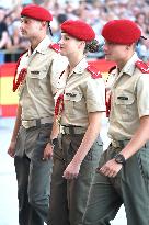 Princess Leonor At General Military Academy - Zaragoza