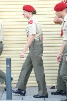 Princess Leonor At General Military Academy - Zaragoza