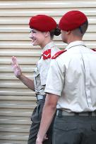 Princess Leonor At General Military Academy - Zaragoza