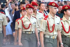 Princess Leonor At General Military Academy - Zaragoza