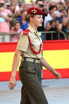 Princess Leonor At General Military Academy - Zaragoza