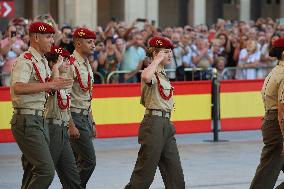 Princess Leonor At General Military Academy - Zaragoza