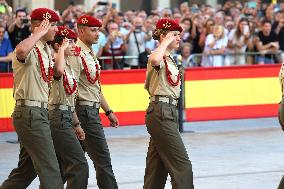 Princess Leonor At General Military Academy - Zaragoza