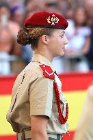 Princess Leonor At General Military Academy - Zaragoza