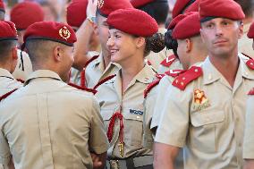 Princess Leonor At General Military Academy - Zaragoza