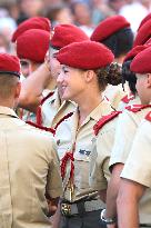 Princess Leonor At General Military Academy - Zaragoza