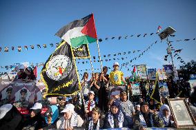 Anti-Israel Rally of Islamic Jihad supporters to mark the 36th anniversary of the movement's foundation