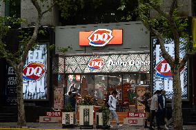 DQ Ice Cream Store in Shanghai