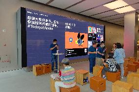 An Apple Store in Shanghai