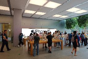 An Apple Store in Shanghai