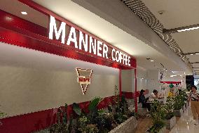 Manner Coffee Shop in Shanghai