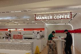 Manner Coffee Shop in Shanghai