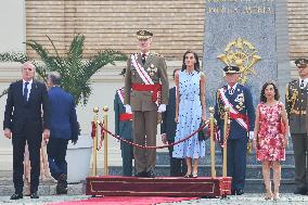 Princess Leonor At The Swearing In At General Military Academy - Zaragoza