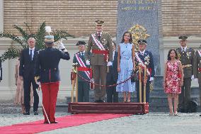 Princess Leonor At The Swearing In At General Military Academy - Zaragoza