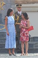 Princess Leonor At The Swearing In At General Military Academy - Zaragoza