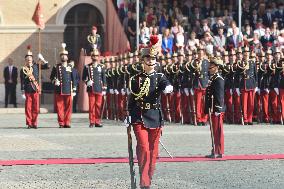 Princess Leonor At The Swearing In At General Military Academy - Zaragoza