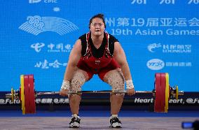 (SP)CHINA-HANGZHOU-ASIAN GAMES-WEIGHTLIFTING(CN)