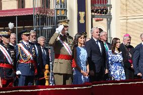 Princess Leonor At The Swearing In At General Military Academy - Zaragoza