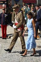 Princess Leonor At The Swearing In At General Military Academy - Zaragoza