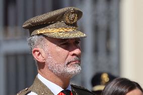 Princess Leonor At The Swearing In At General Military Academy - Zaragoza