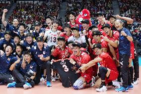 Volleyball: Japan's men qualify for 2024 Paris Olympics