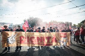 National Manifestation Of The CGIL Trade Union