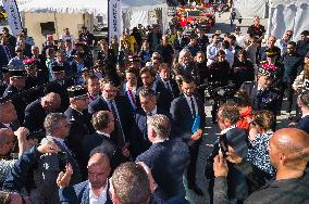 Gerald Darmanin And Aurelien Rousseau To Attend The 129 National Firefighters Congress