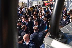 Gerald Darmanin And Aurelien Rousseau To Attend The 129 National Firefighters Congress