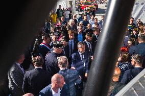 Gerald Darmanin And Aurelien Rousseau To Attend The 129 National Firefighters Congress