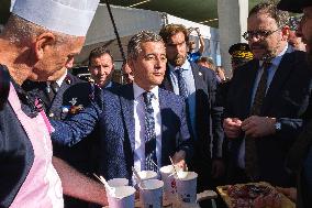 Gerald Darmanin And Aurelien Rousseau To Attend The 129 National Firefighters Congress