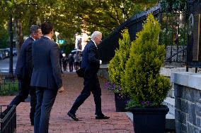 Joe Biden attends a church service - Washington